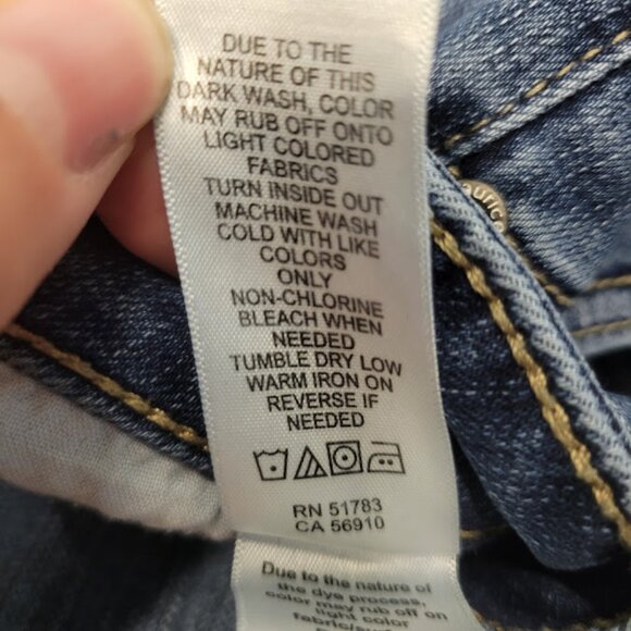 Maurice's M Jeans Size Mid Rise 24W PLUS Host Pick - Picture 4 of 6